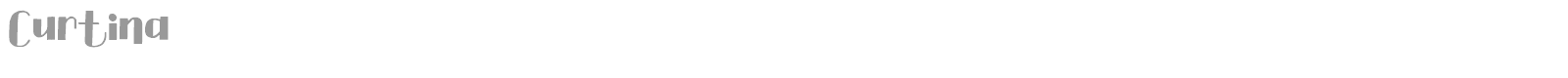 Curtina font preview